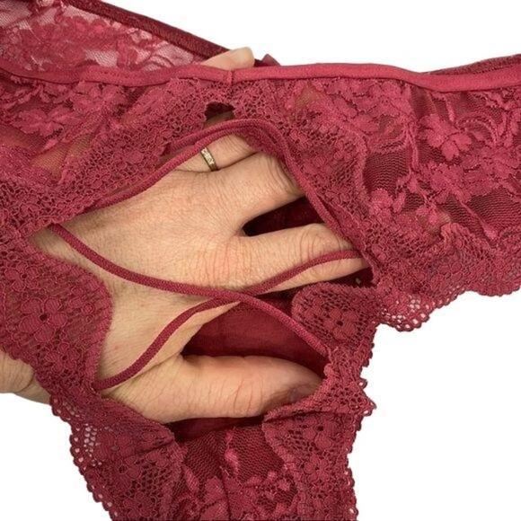 Victoria's Secret Romantic Rose Very Sexy Cheeky Panty Size Medium - Picture 5 of 7